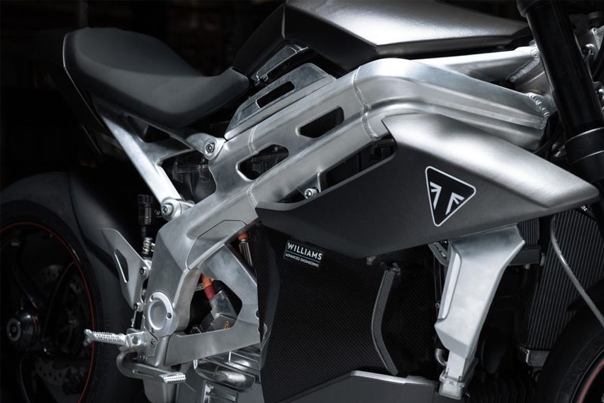 TE-1 electric motorcycle prototype