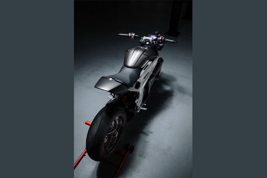 TE-1 electric motorcycle prototypefeatures