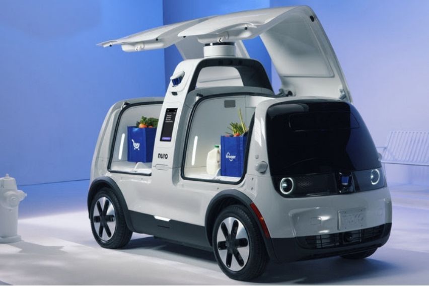 Nuro x BYD electric autonomous delivery vehicle