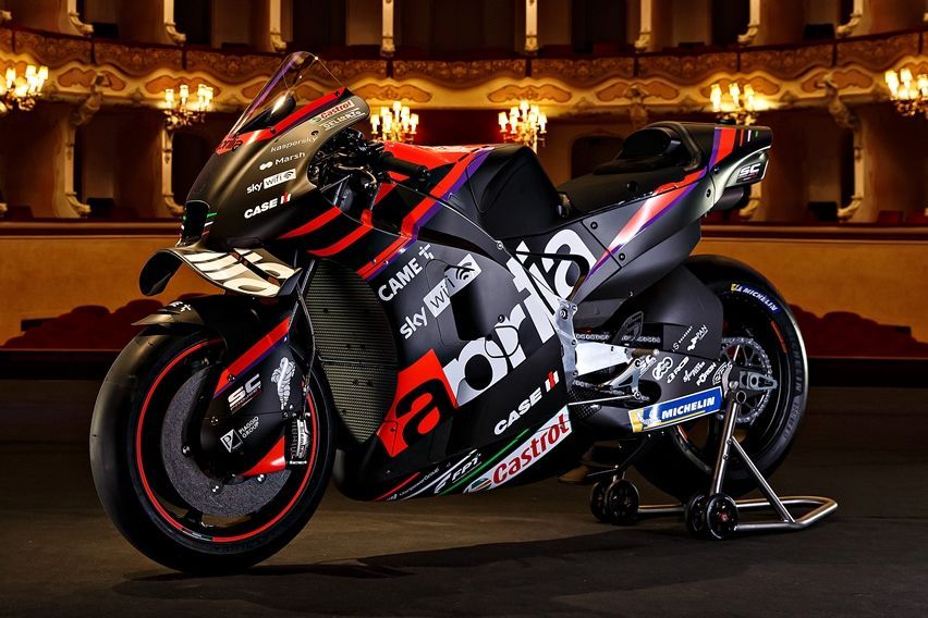 MotoGP 2022: Team Factory Aprilia Resmi Meluncur, Dua Ridernya Optimis Bisa Tampil Kompetitif