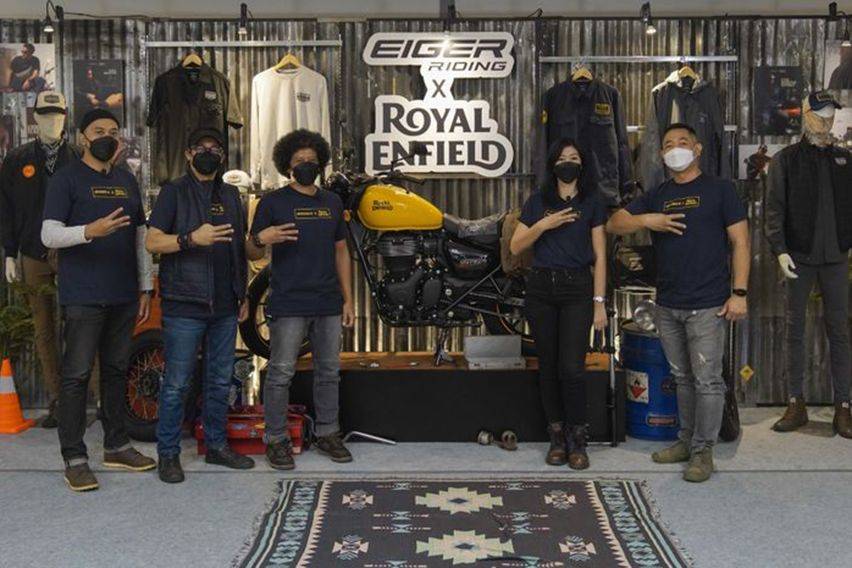 Eiger Adventure Berkolaborasi dengan Royal Enfield, Lahirkan Produk Riding Eksklusif