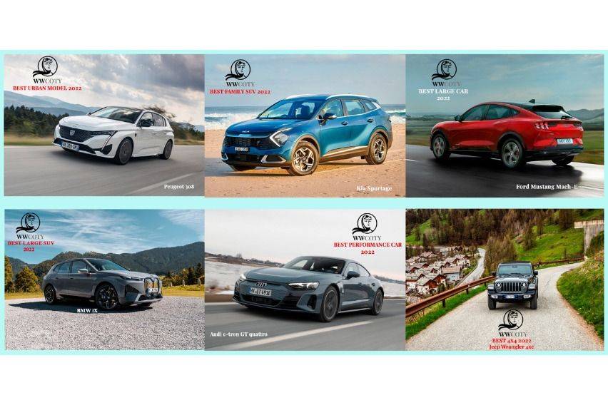 Women's World Car of the Year jury names winners in 6 vehicle categories 