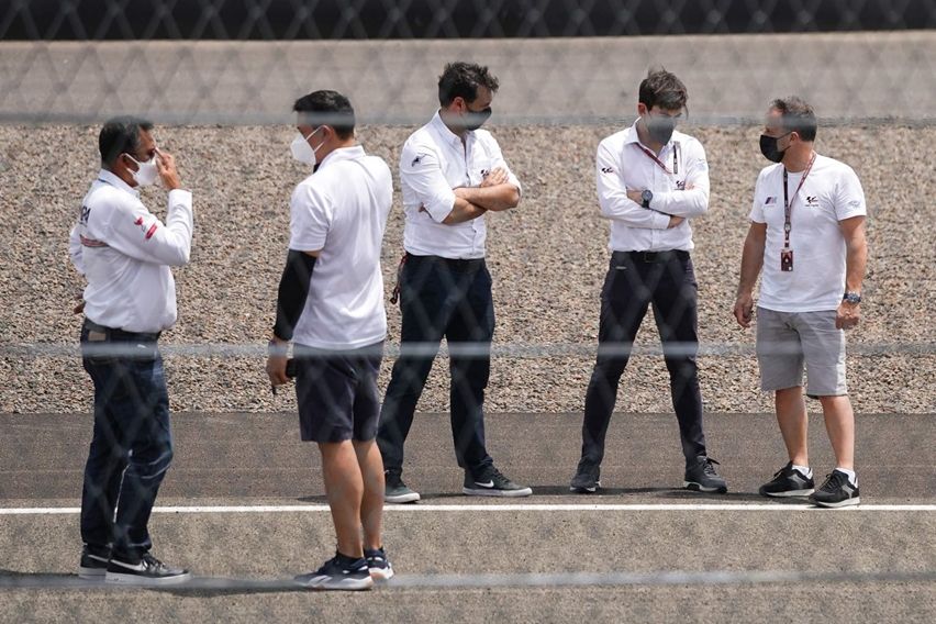 Aspal sirkuit Mandalika