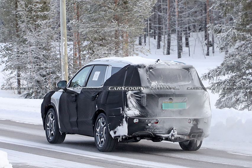 spy shot hyundai palisade 2023