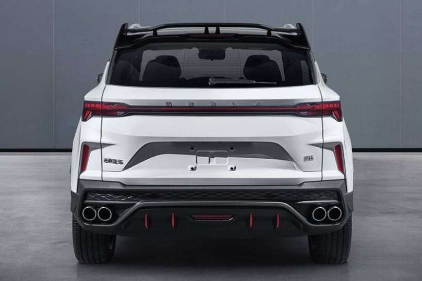 2022 Geely Binyue rear