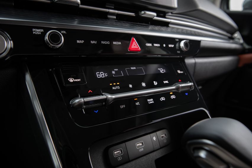 2022 Carnival AC Controls