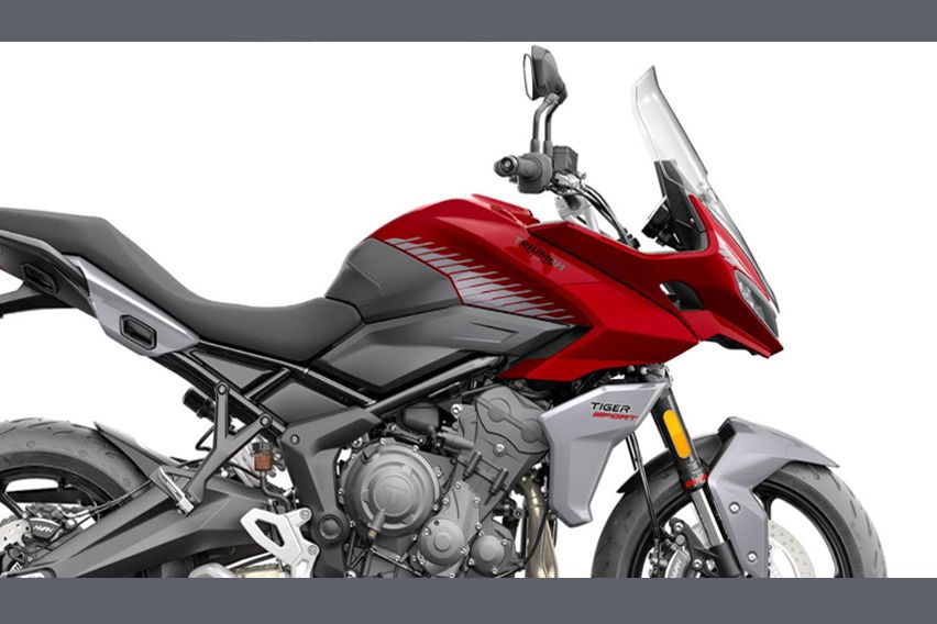 Triumph Tiger Sport 660 engine 