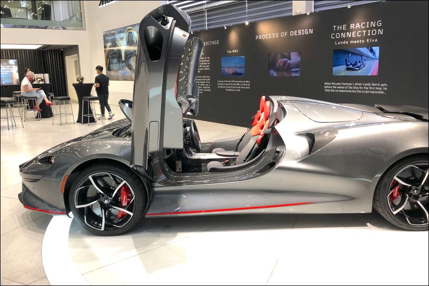 McLaren Elva features