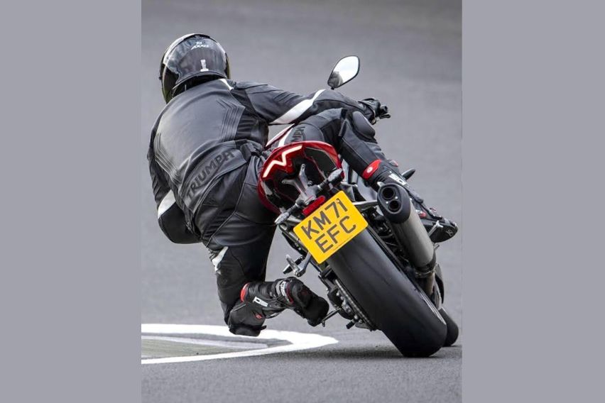 new Triumph Speed Triple 1200 RR rear