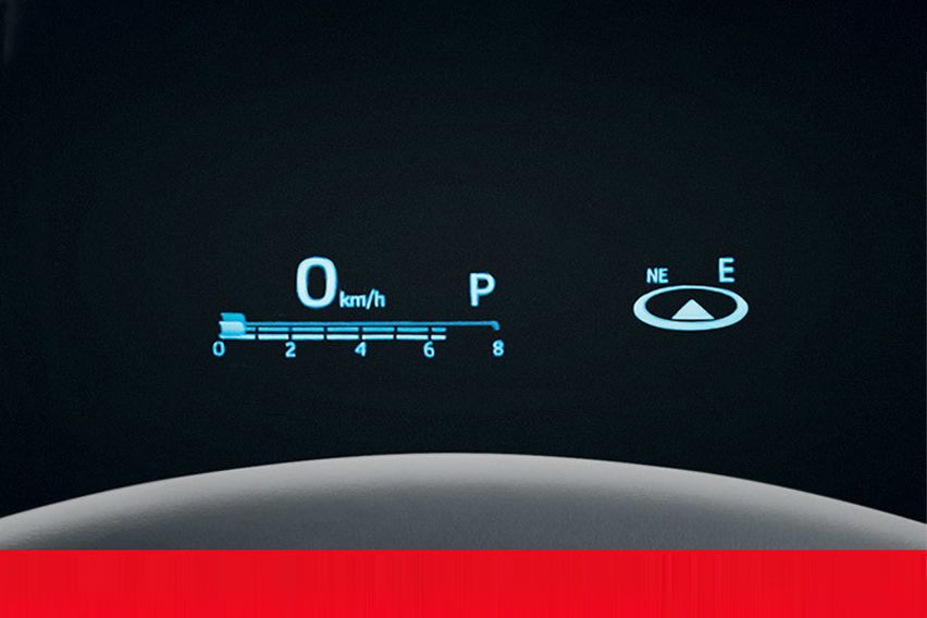 2022 Camry head-up display