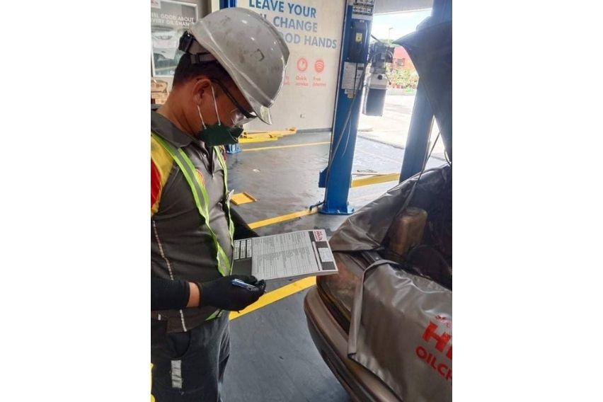 Shell Helix Oilchange+