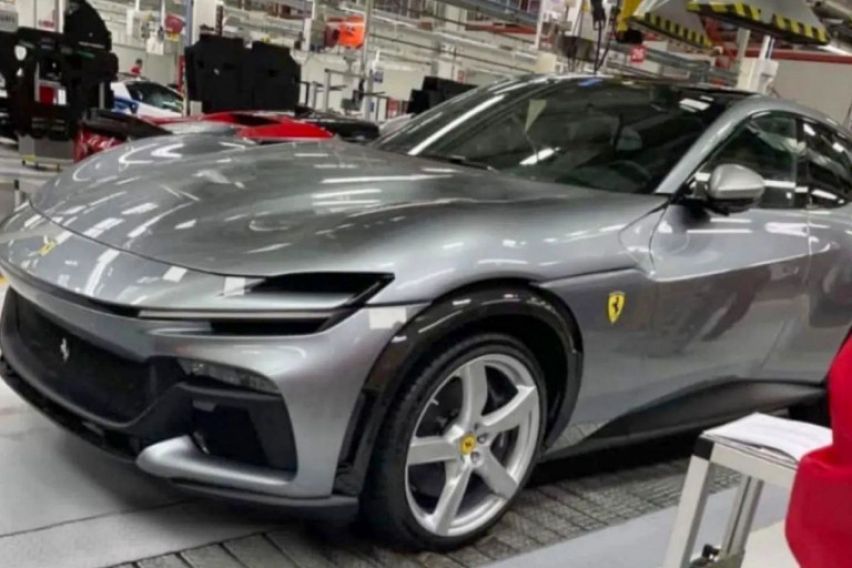 New Ferrari Purosangue SUV exterior revealed in unofficial images