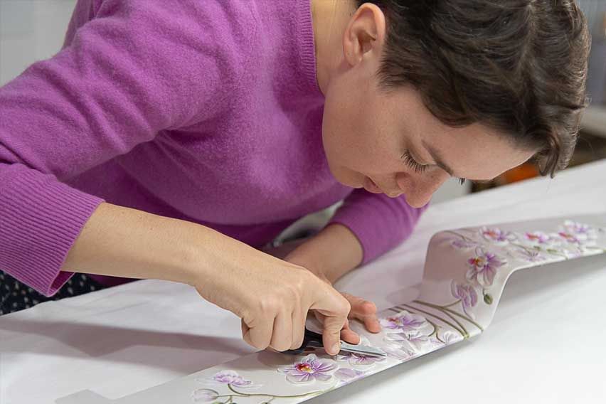 One-off Rolls-Royce Phantom Orchid designer