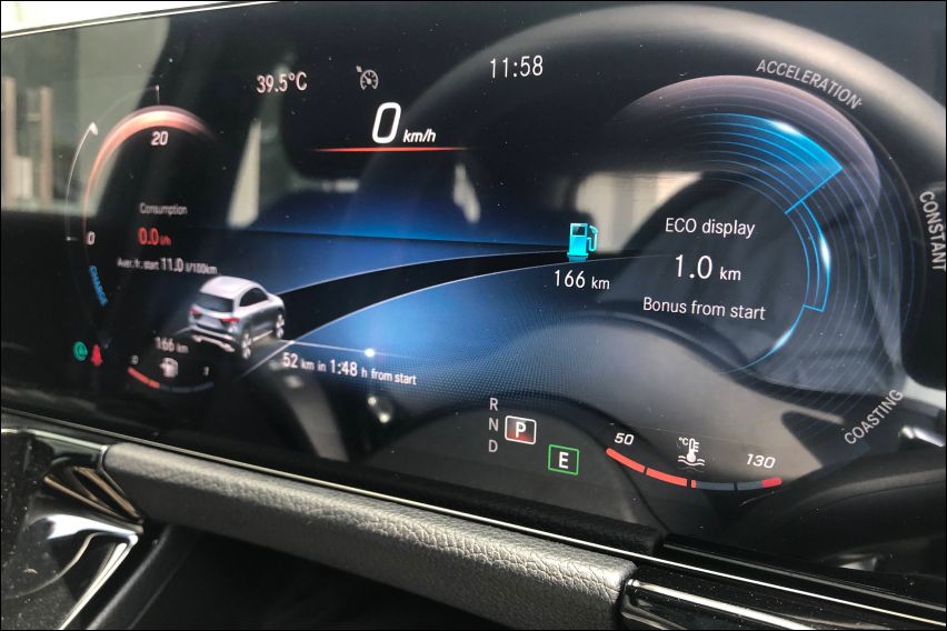 New GLA Interior FEATURES