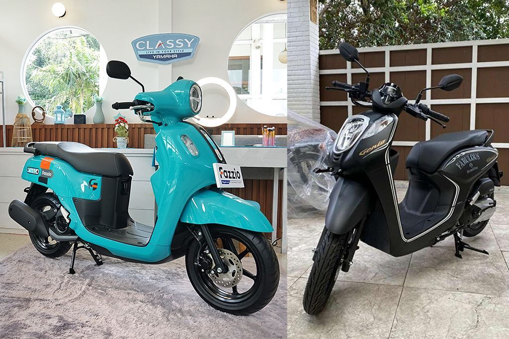 Sama-sama Buat Generasi Muda, Pilih Yamaha Fazzio Hybrid-Connected atau Honda Genio?