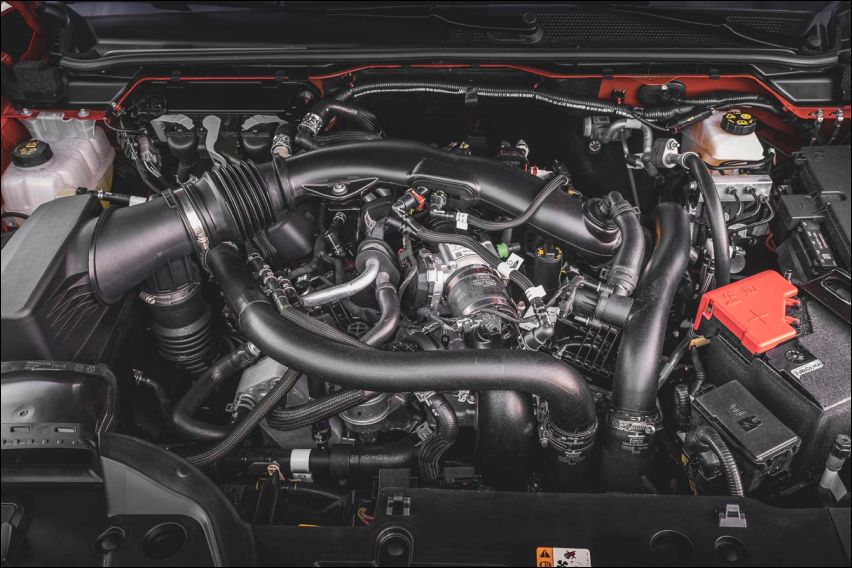 second-generation Ranger Raptor engine