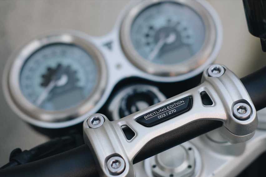 limited-edition Triumph Speed Twin Breitling