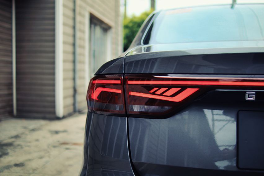 Geely Emgrand left taillight