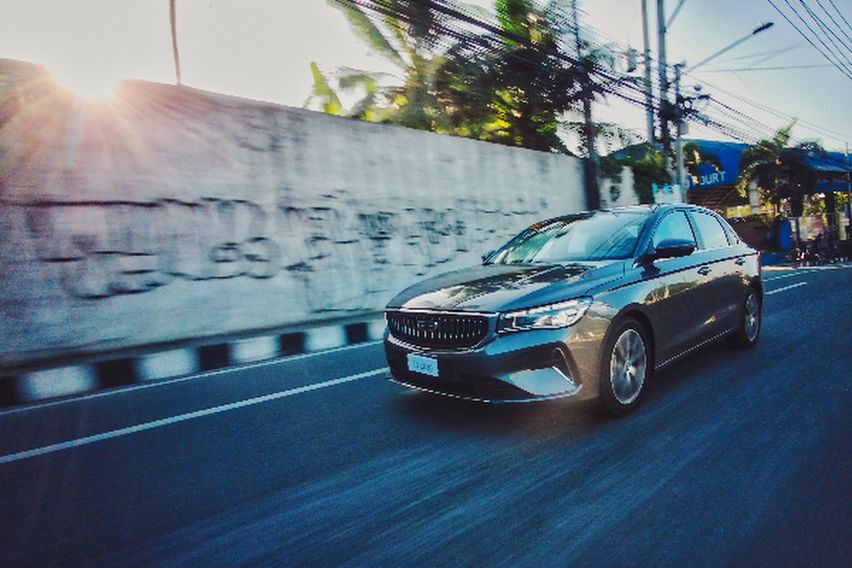 Geely Emgrand On the road quarter