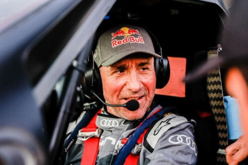 Audi factory driver Stephane Peterhansel