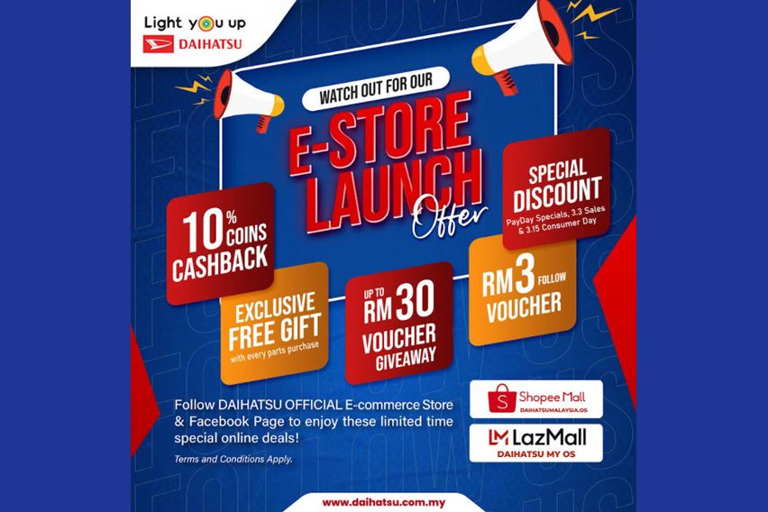 Daihatsu first e-commerce digital store detail