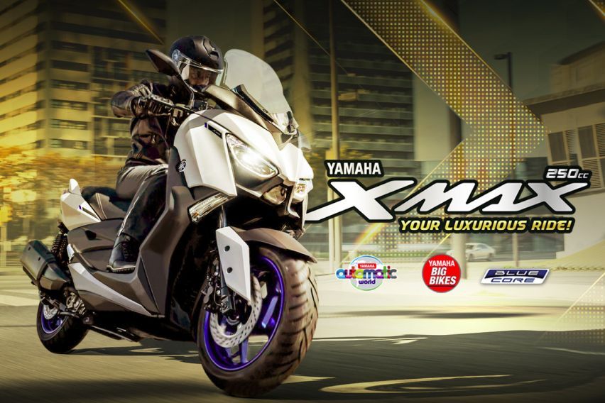 Malaysia gets the updated Yamaha XMAX 250