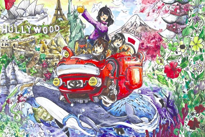 Toyota Dream Car Art Contest Category 3 winner