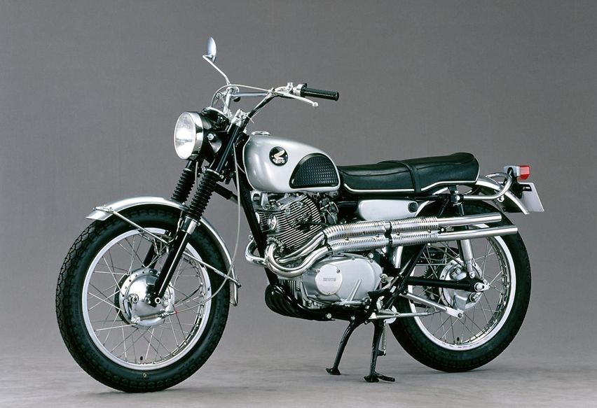 1962 Honda Dream CL72 Scrambler