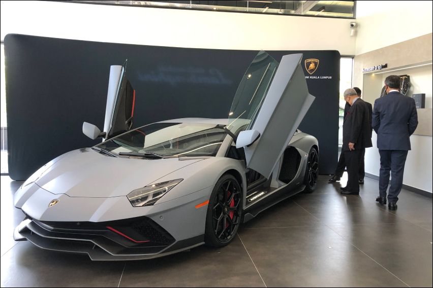 Lamborghini Aventador LP780-4 Ultimae in KL