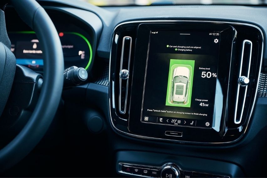 Volvo wireless charging technology