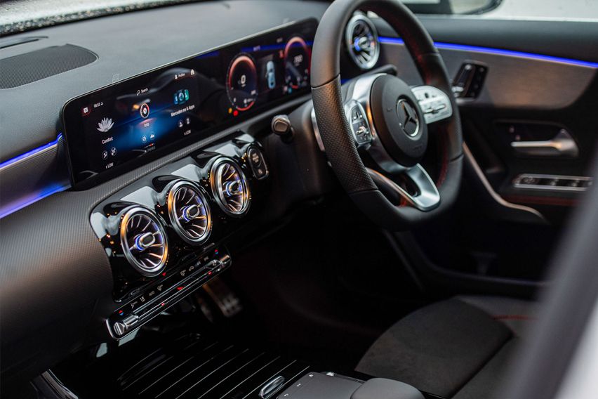 new A-Class sedan DOWNGRADE