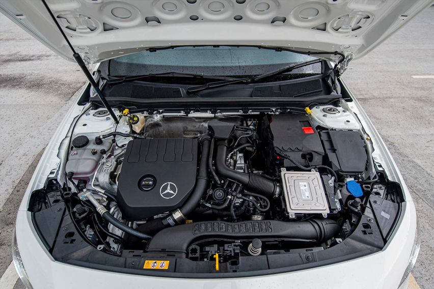 new A-Class sedan ENGINE