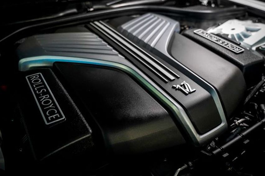 2022 Rolls-Royce Black Badge Ghost ENGINE