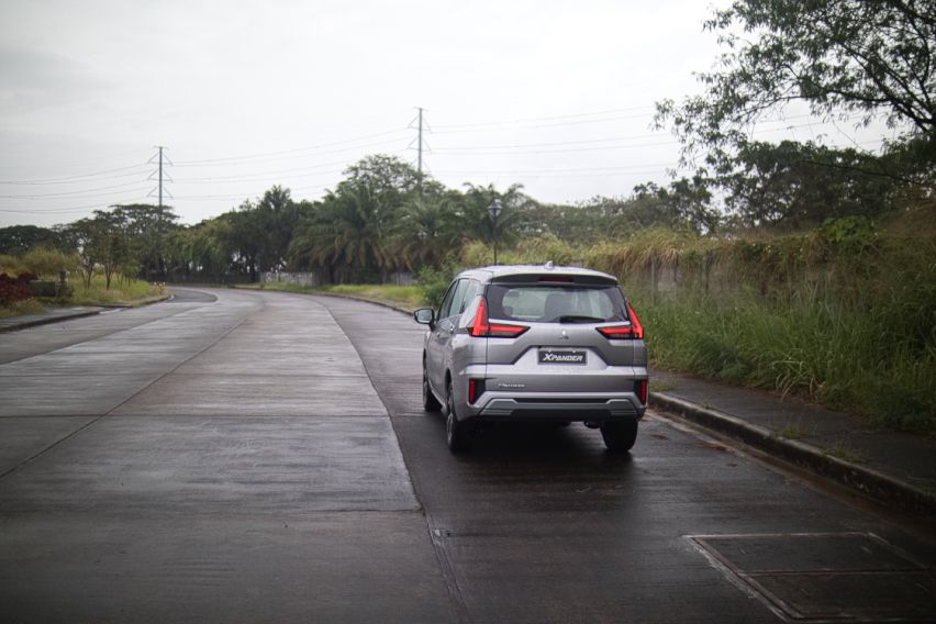 Mitsubishi Xpander far rear shot
