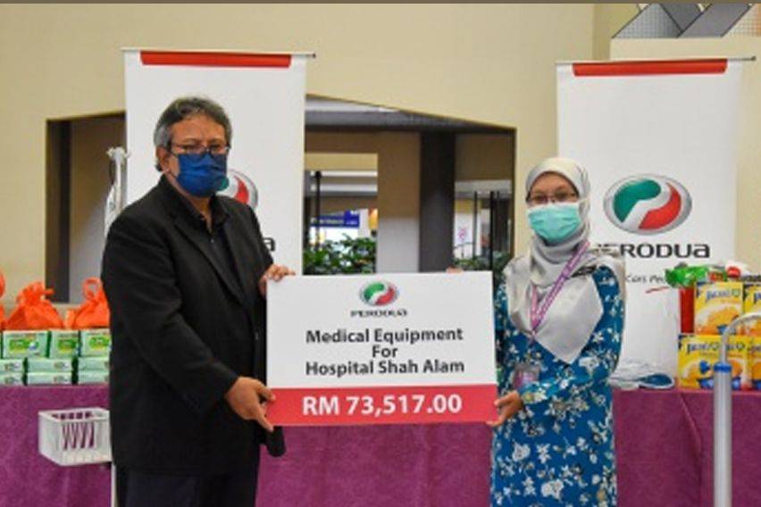 Over RM 87K worth of medical equipment donated by Perodua 