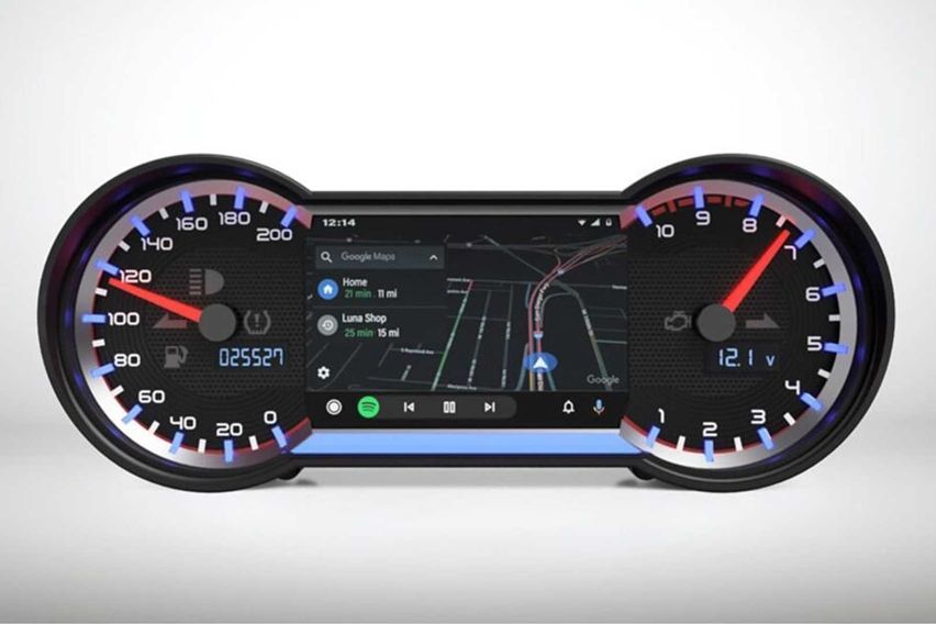 CFmoto panel digital