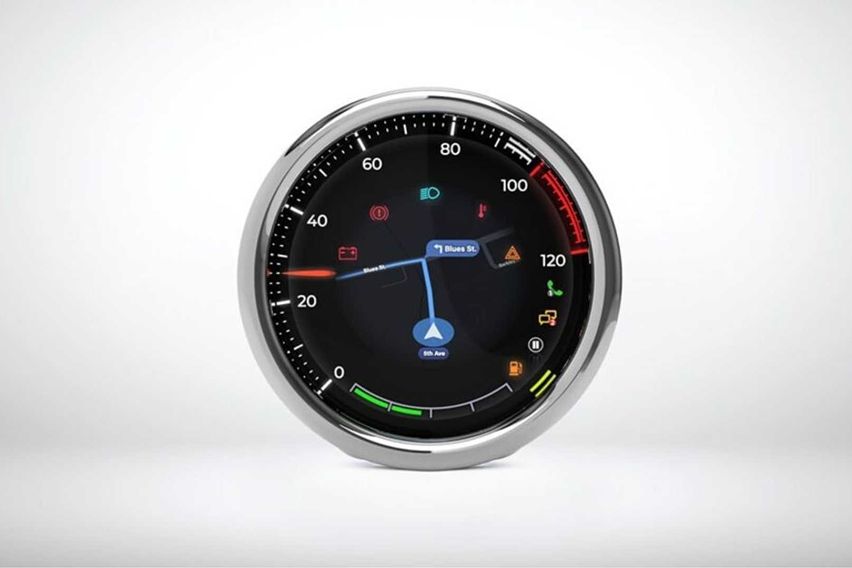 CFmoto panel digital