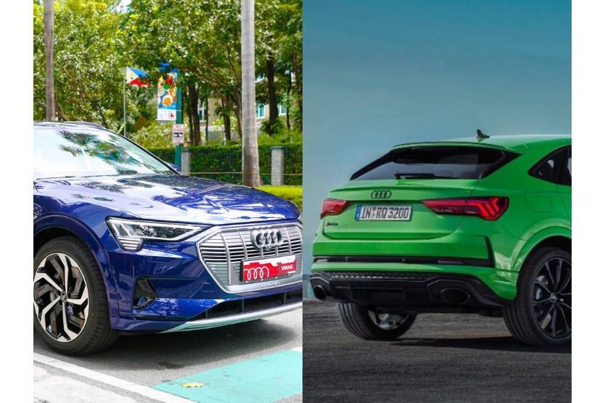 5 degrees of separation between the Audi RS and e-tron