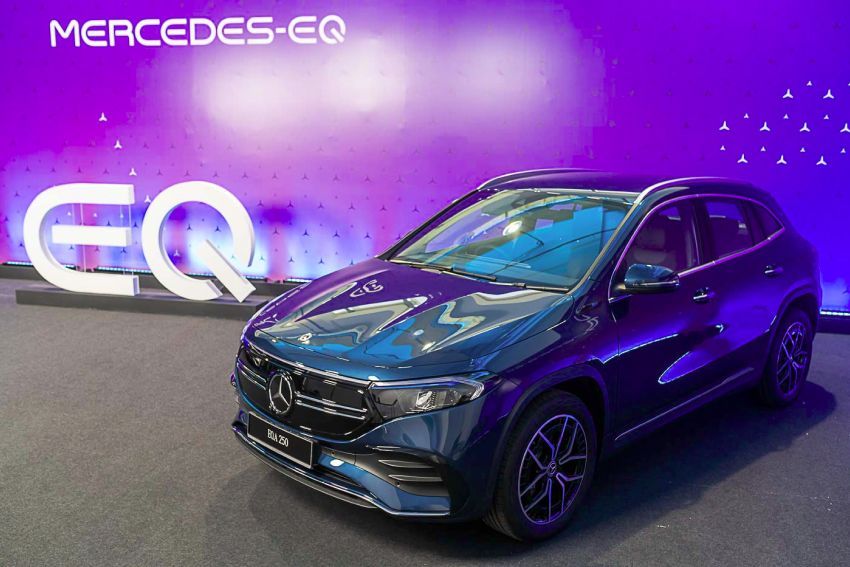 Mercedes-Benz EQA launched in Malaysia at RM 278,201