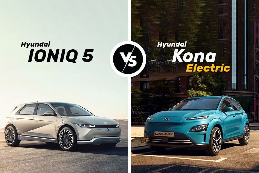 Magazijn schaal Converteren Hyundai IONIQ 5 vs Hyundai Kona Electric