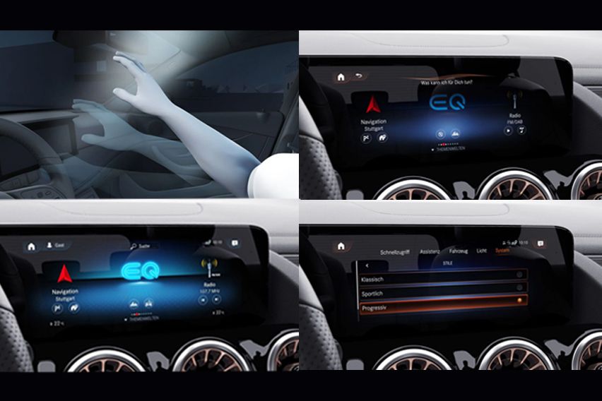 Mercedes EQA 250 AMG Line MBUX features