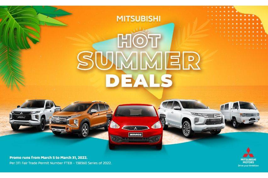 Mitsubishi PH extends 'Hot Summer Deals' promo to Mar. 31