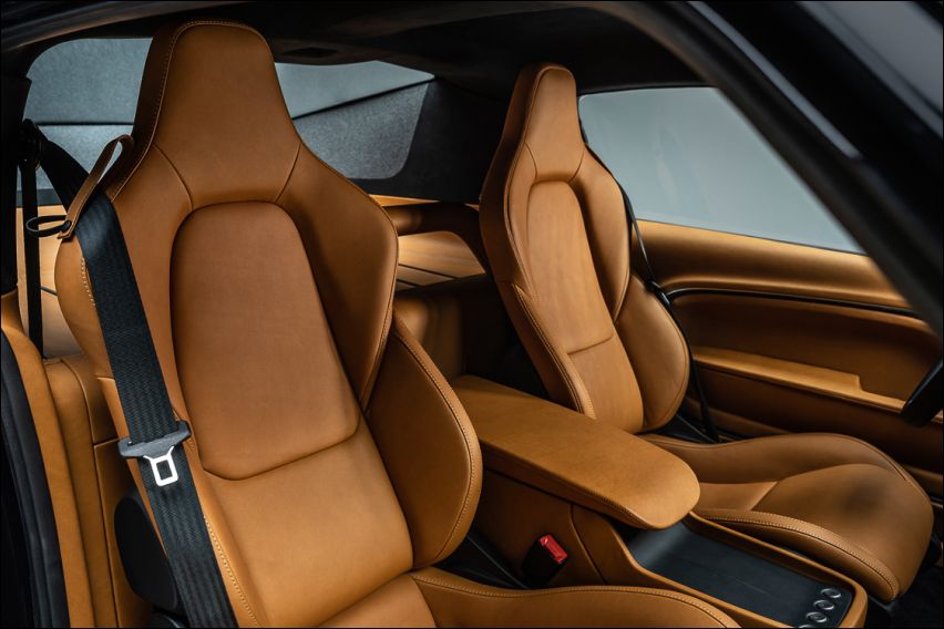 Charge electric Mustang interior