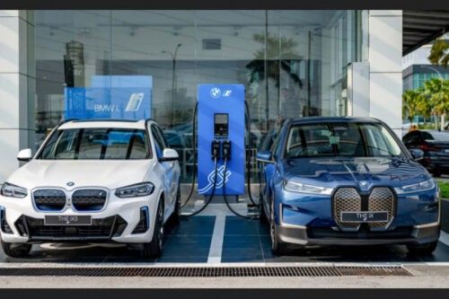 New BMW DC fast chargers at Tian Siang Premium Auto 