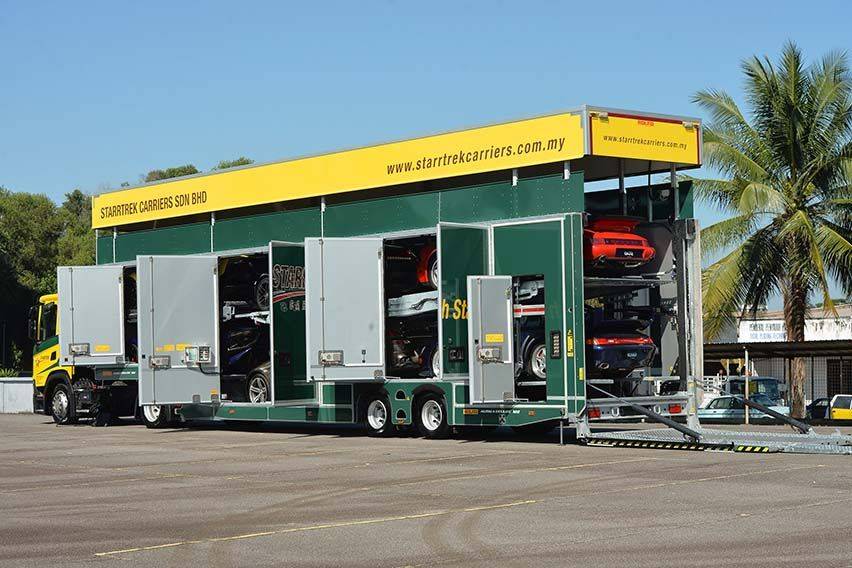 Next level car carrier arrives in Malaysia