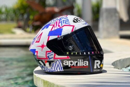 Aleix Espargaro Bakal Giveaway Helm di Sirkuit Mandalika Jika Capai 1 Juta Pengikut Instagram