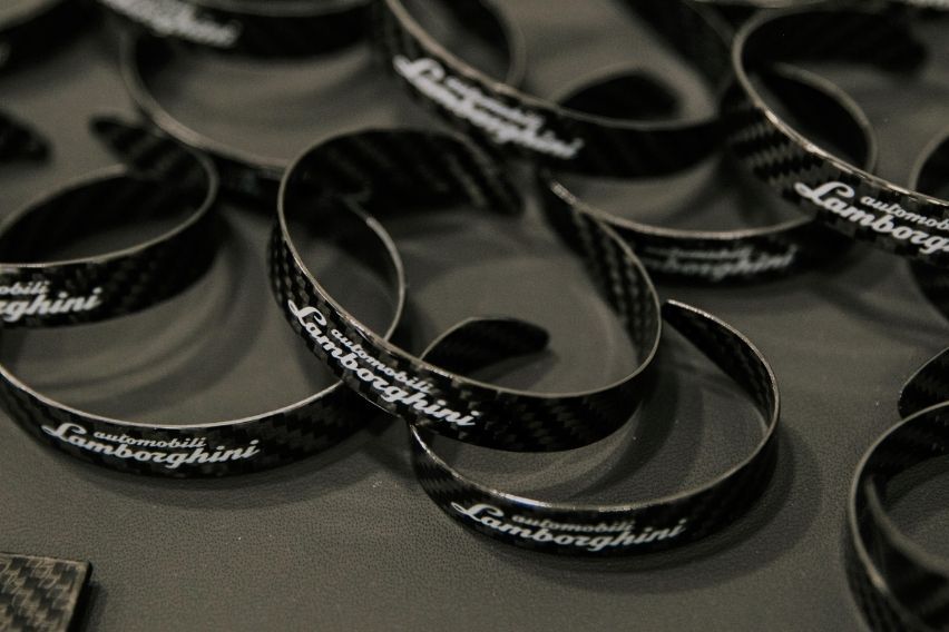 Recycled Lamborghini merchandise