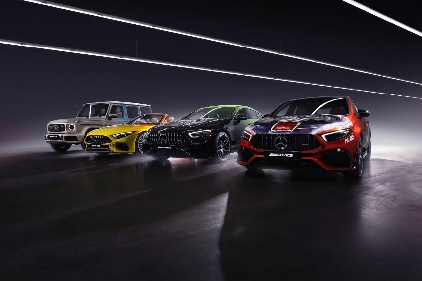 Mercedes-AMG x Palace Art Cars