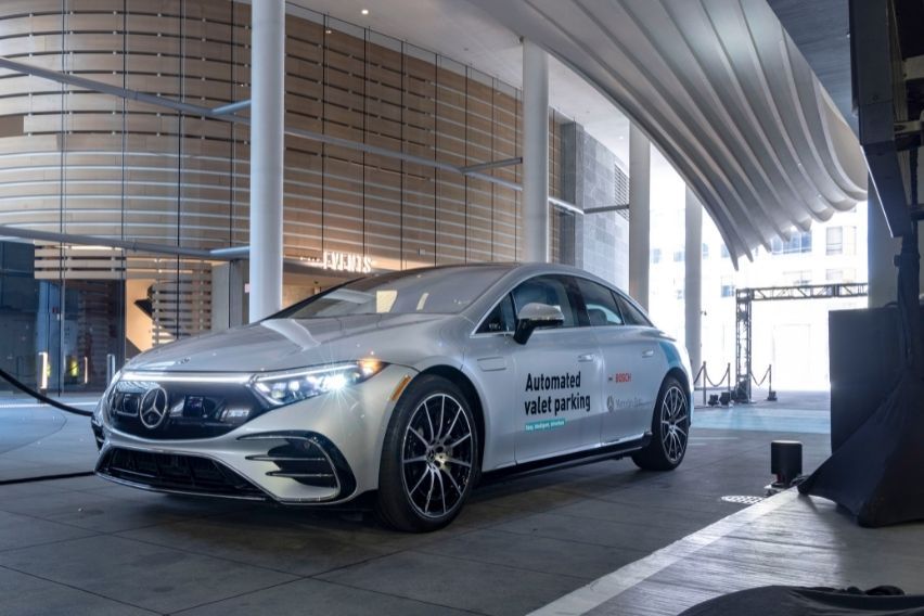 Mercedes-Benz x Bosch automated valet parking technology