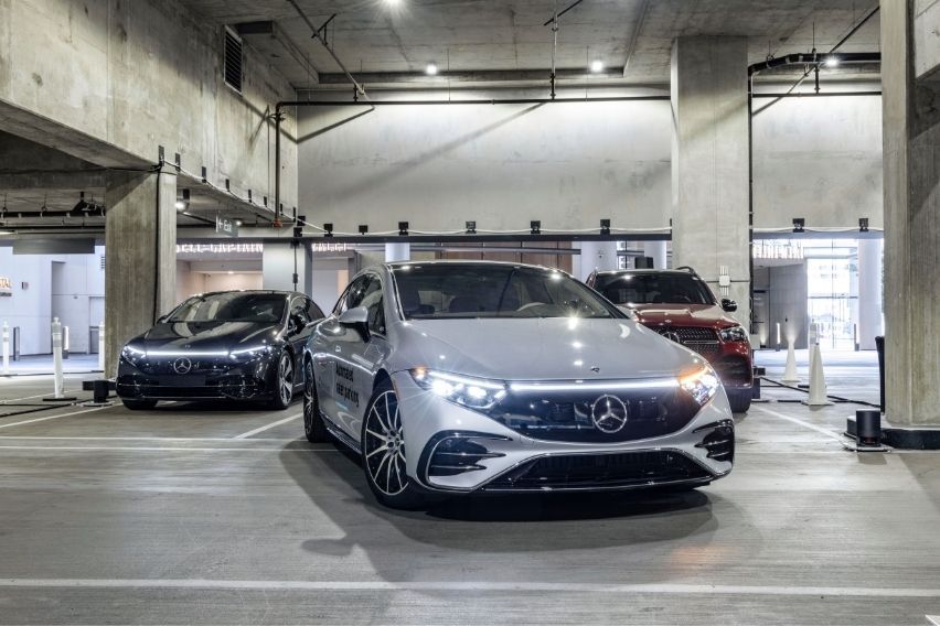 Mercedes-Benz x Bosch automated valet parking technology